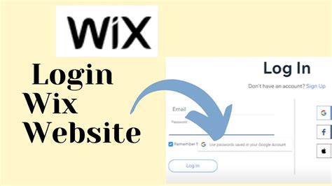 login wix|How To Login To Wix Website